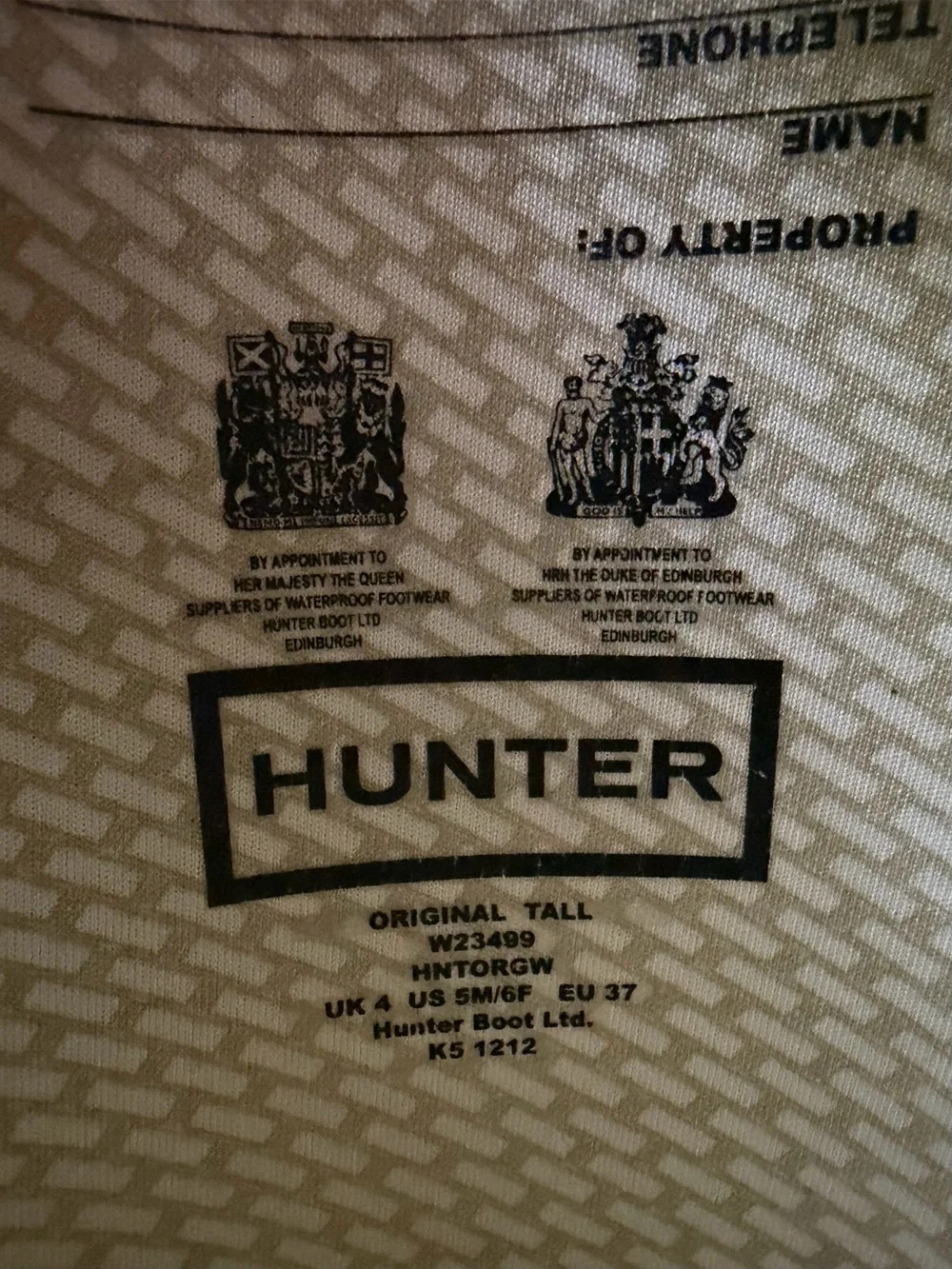 Hunter Women’s Original Tall Boots (Navy)